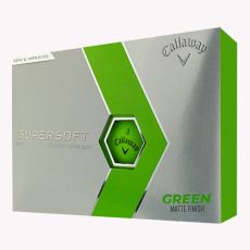 Callaway 23 Supersoft Golf Ball - Green (1 Dozen)