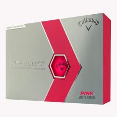Callaway 23 Supersoft Golf Ball - Pink (1 Dozen)