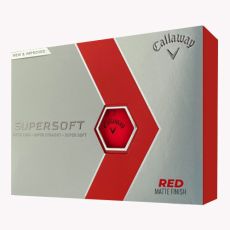 Callaway 23 Supersoft Golf Ball - Red (1 Dozen)