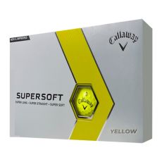 Callaway 23 Supersoft Golf Ball - Yellow (1 Dozen)