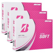 Bridgestone 2023 Extra Soft Golf Ball - Pink (3 Dozen)