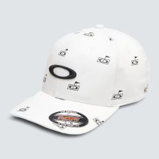 OAKLEY FLAG PRINT HAT ARCTIC WHITE L/XL