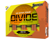 Srixon Q Star Tour5 Divide Golf Ball - Orange (1 Dozen)