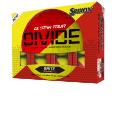 Srixon Q Star Tour5 Divide Golf Ball - Red (1 Dozen)