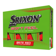 Srixon Soft Feel 13 Brite RED 3 Ball