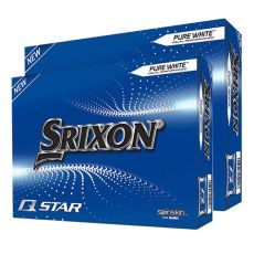 Srixon Q Star (6) 2021 Golf Ball - White (2 Dozen)