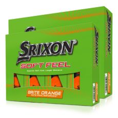 Srixon Soft Feel 13 Golf Ball - Orange (2 Dozen)