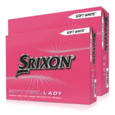 Srixon Soft Feel Lady 8 Golf Ball - White (2 Dozen)
