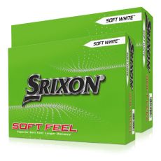 Srixon Soft Feel 13 Golf Ball - White (2 Dozen)