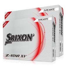 Srixon Z-Star XV 8 Golf Ball - White (2 Dozen)
