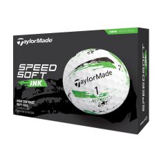 TaylorMade TM24 SpeedSoft Ink GREEN Golf Ball (1 Dozen)
