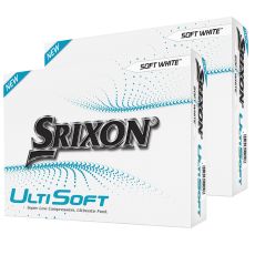 Srixon Ultisoft 4 Golf Ball White (2 Dozen)