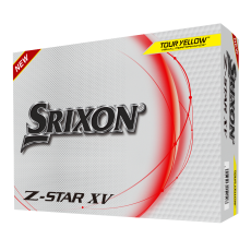 Srixon Z-Star XV 8 Golf Ball - Yellow
