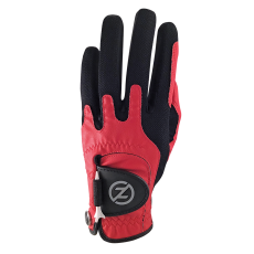 Zero Friction Mens Perf Synthetic Glove - Universal Fit Red LH