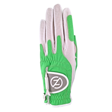 Zero Friction Ladies Perf Synthetic Glove - Universal Fit Lime LH