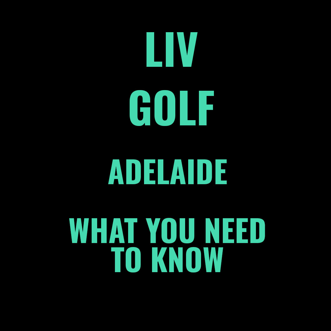 The LIV Golf League is arriving this week!