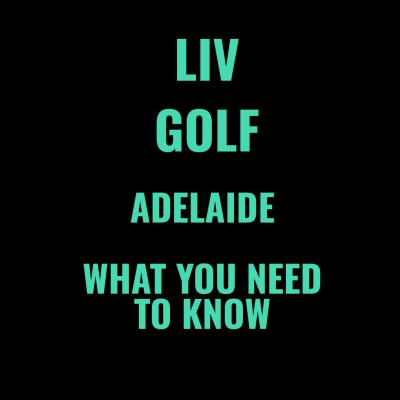 The LIV Golf League is arriving this week!